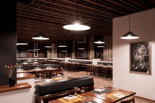 Restaurace v ubytování Hotel Boite