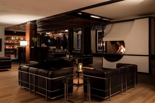 Posezení v ubytování Hotel Boite