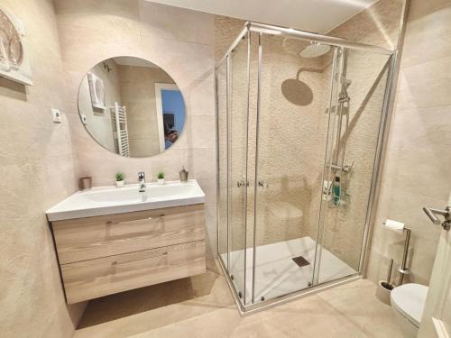 Kúpeľňa v ubytovaní Apartamento Plaza España Las Rozas
