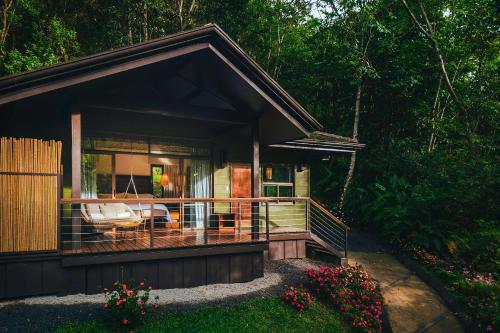 Zahrada ubytování El Silencio Lodge & Spa Costa Rica