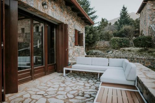 Posezení v ubytování Villa Mainalis