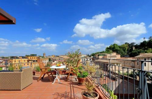Trastevere Penthouse amazing terrace
