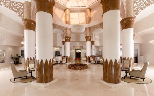 Posezení v ubytování Garabagh Resort & Spa Naftalan