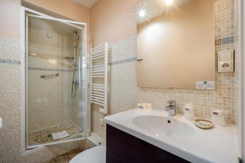 Kúpeľňa v ubytovaní Hôtel Gallia