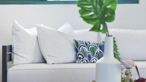 Χώρος καθιστικού στο Luxury Ocean View Penthouse