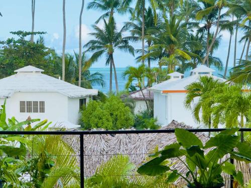 a view from the balcony of a house at Soul Dream Bonita in Las Terrenas
