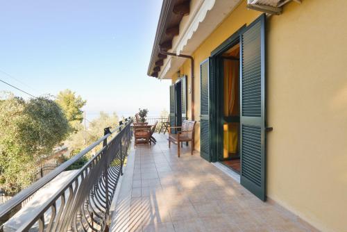 Μπαλκόνι ή βεράντα στο Villa Elaia