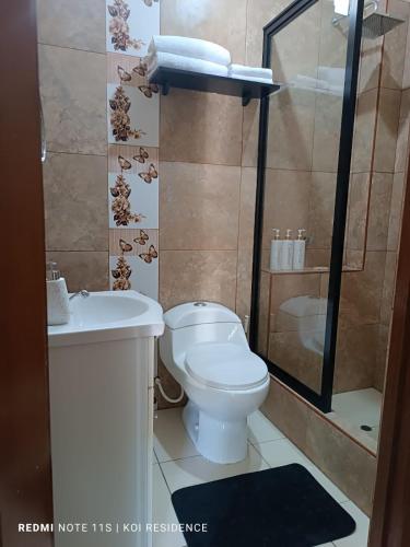 Bilik mandi di Residencial Koi 102