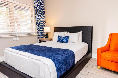 Katil atau katil-katil dalam bilik di Oceanside Hotel and Suites