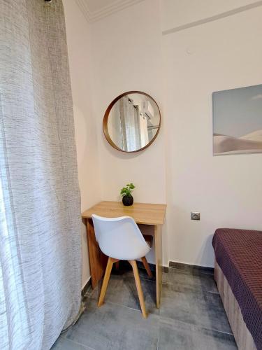 Postel nebo postele na pokoji v ubytování Mitende Apartments