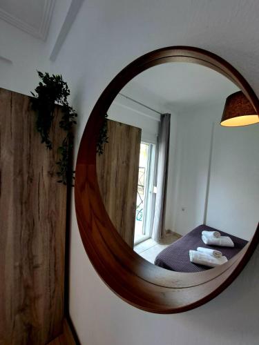 Postel nebo postele na pokoji v ubytování Mitende Apartments