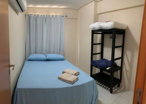 Katil atau katil-katil dalam bilik di Espinheiro Flat Green Life 210 - Zona Norte