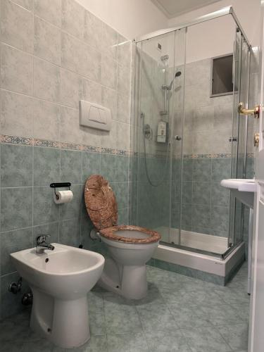 Koupelna v ubytování Room Principe