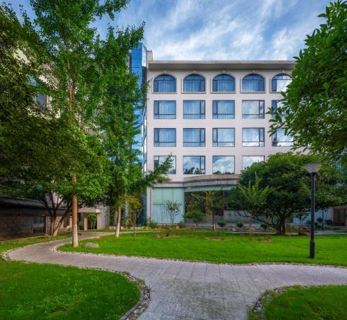 Κήπος έξω από το Chenzhou Zhuyuan Hotel