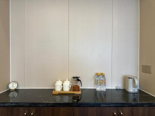 Η κουζίνα ή μικρή κουζίνα στο Chenzhou Zhuyuan Hotel