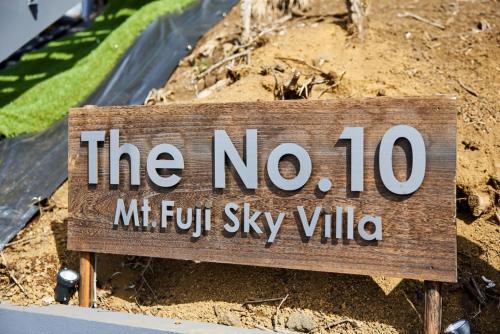 Certifikát, hodnocení, plakát nebo jiný dokument vystavený v ubytování The No10 Mt Fuji Sky Villa