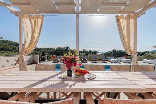 Μπαλκόνι ή βεράντα στο Villa Amaryllis In Skopelos