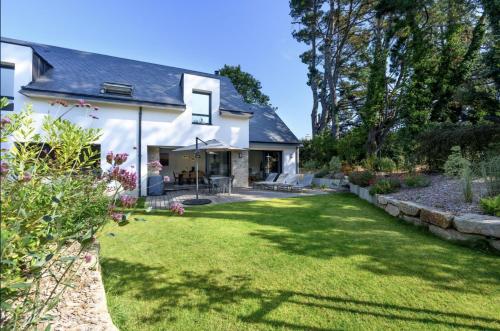 Villa du Golf Baden 4 chambres 8 personnes Golfe du Morbihan Terrasse & BBQ