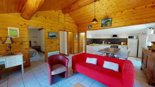 Dapur atau dapur kecil di Beau Gîte de Campagne 3 épis