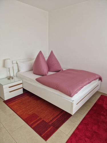 Ένα ή περισσότερα κρεβάτια σε δωμάτιο στο Modern Cosy Apartment in luxurious ambience