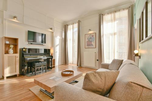 Le Pianiste, en hypercentre avec balcon