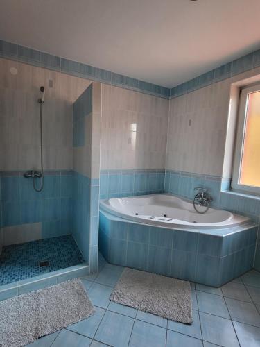 Koupelna v ubytování Penzion u Jessyho - APARTMÁN