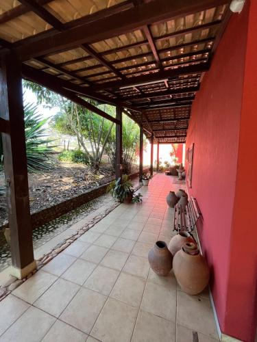 Κήπος έξω από το Fazenda São Francisco