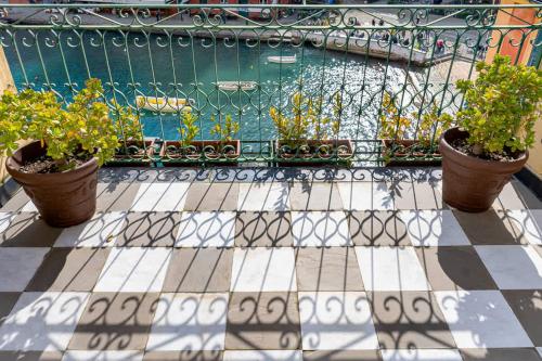 Balkón nebo terasa v ubytování Splendid apt in Portofino