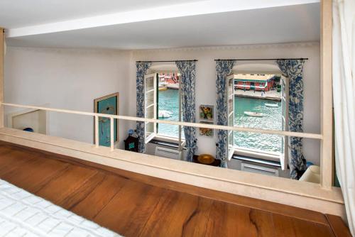 Postel nebo postele na pokoji v ubytování Splendid apt in Portofino
