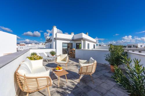 Ático en centro - terrazas, vistas y home office