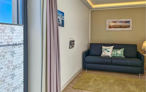 Χώρος καθιστικού στο Garden Suite Penthouse