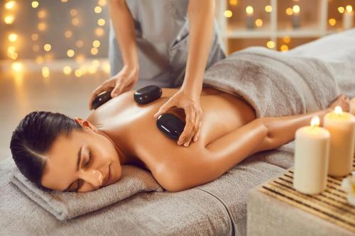 Lázně a/nebo wellness v ubytování Glasbern