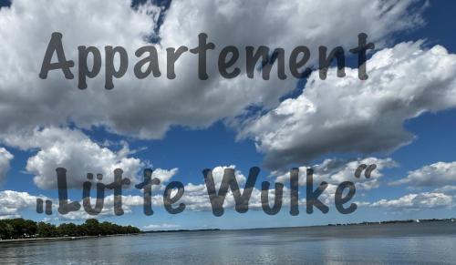 a view of the water with the words agreement to the world at Lütte Wulke 8, wo Träume Weite finden in Wunstorf
