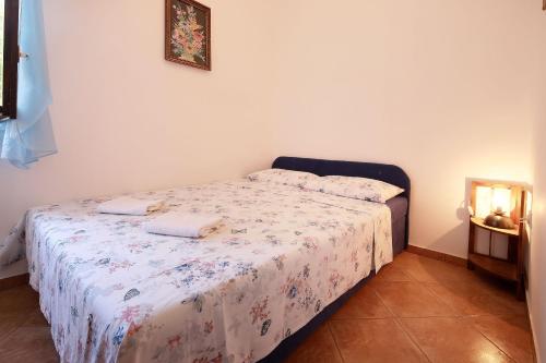 Кровать или кровати в номере Ferienwohnung Svoboda 2