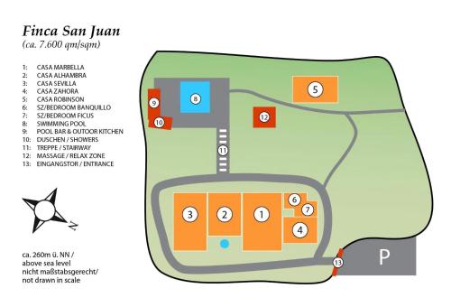 Κάτοψη του Schöne Finca Sanjuan Mit Pool Und Meerblick
