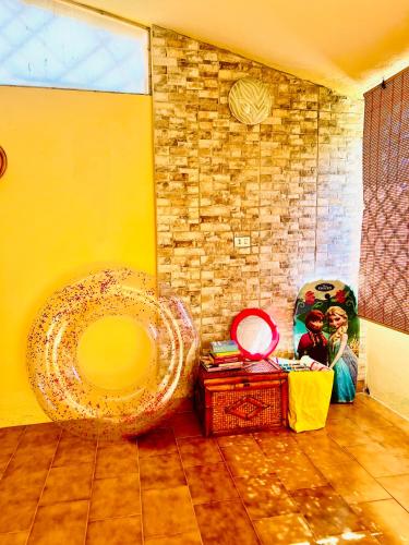 Ruang duduk di Villa Rosa Marì