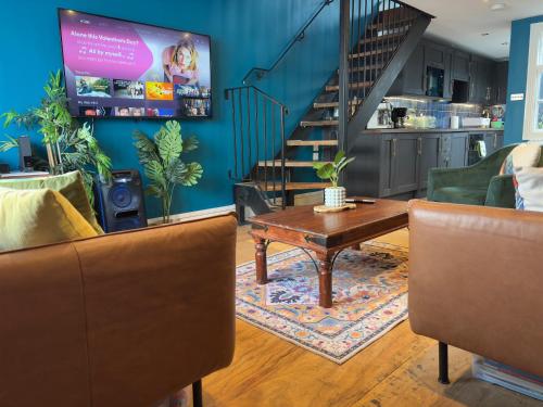 TV a/nebo společenská místnost v ubytování North Laine Brighton