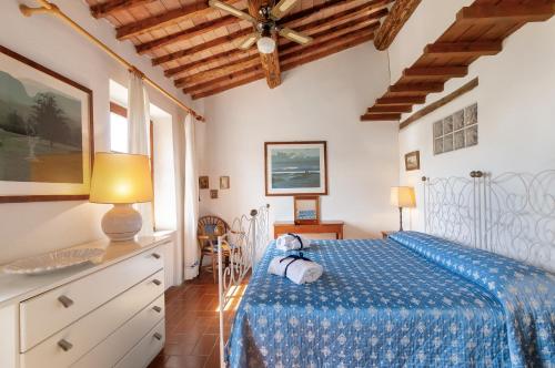 Katil atau katil-katil dalam bilik di Agriturismo Molinuzzo - Lisa