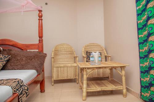 Zona de estar de Rock Nature Safaris Lodge