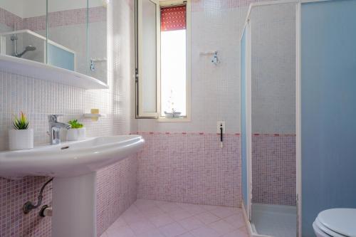 Kúpeľňa v ubytovaní Villa Grecale Porto Cesareo