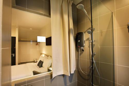 Et badeværelse på O'Boutique Suites Hotel @ Bandar Utama
