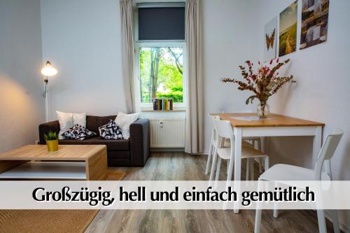 Fotografie z fotogalerie ubytování 3R Altbau-Apartment mit 2SZ, Smart-TV, Ruhige zentrale Lage v destinaci Erfurt