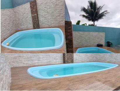 Swimmingpoolen hos eller tæt på Quintal da Ane Caraguatatuba