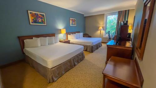 Katil atau katil-katil dalam bilik di Eurobuilding Express El Tigre