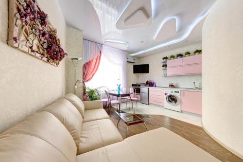 O zonă de relaxare la InnHome Apartments