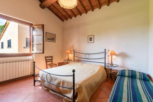 Ένα ή περισσότερα κρεβάτια σε δωμάτιο στο Appartamento Officina