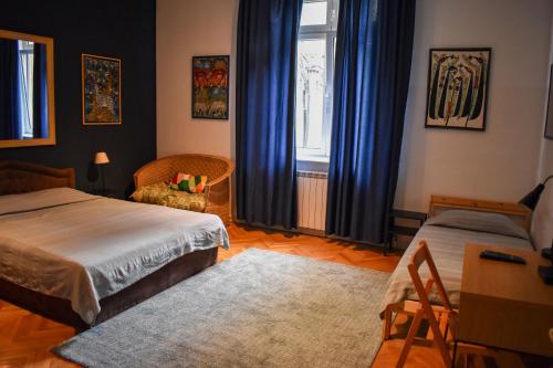 Postel nebo postele na pokoji v ubytování Sun Hostel