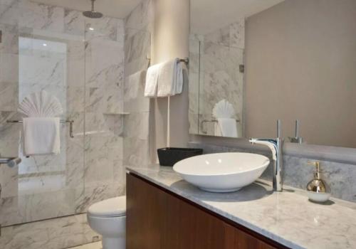 Koupelna v ubytování Luxury Beachfront Villa in Punta Mita