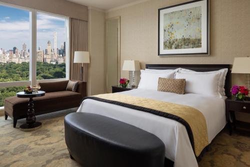Postel nebo postele na pokoji v ubytování Mandarin Oriental, New York