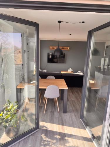 Dapur atau dapur kecil di Laras Apartment